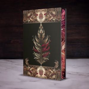 The Fallen Kingdom in special edition hardcover with gold foil and edges.