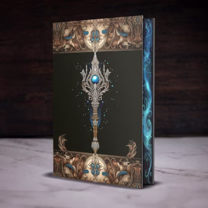 The Hidden Scepter in special edition hardcover with gold foil and edges.