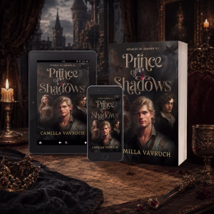 Prince of Shadows, book 3 in Stories of Gereon by Camilla Vavruch in paperback and ebook