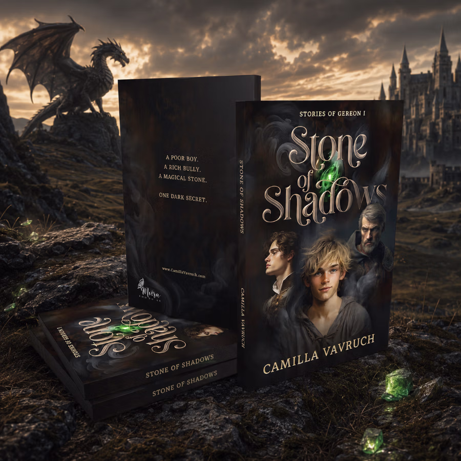 Stone of Shadows, book 1 in Stories of Gereon by Camilla Vavruch in paperback and ebook