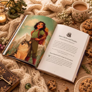 Inside Sweets and Stories - the Cookies and Claws bonus book by Camilla Vavruch